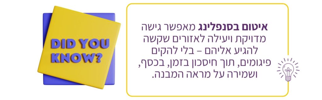 הידעת איטום בסנפלינג
